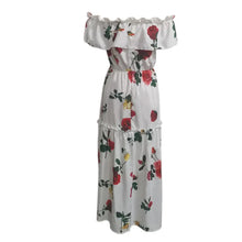 Load image into Gallery viewer, Lunna Floral Off Shoulder Maxi Dress
