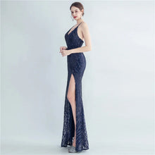 Load image into Gallery viewer, Sofia Kaitlyn Slit Maxi Dress
