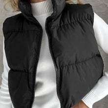 Load image into Gallery viewer, Solene Turtleneck Sleeveless Jacket
