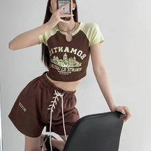 Load image into Gallery viewer, Old Romantic Crop T-Shirt
