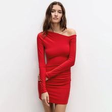 Load image into Gallery viewer, Eleanor Off Shoulder Mini Dress
