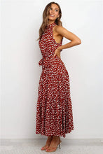 Load image into Gallery viewer, Daisy Jade Halter Maxi Dress
