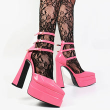 Load image into Gallery viewer, Hayden Platform High Heels
