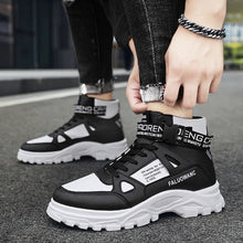 Load image into Gallery viewer, Lake High Top Leather Sneakers
