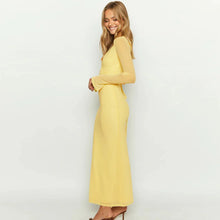 Load image into Gallery viewer, Angel Mesh Long Sleeve Maxi Dress
