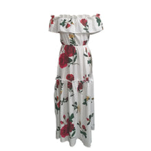 Load image into Gallery viewer, Lunna Floral Off Shoulder Maxi Dress
