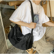 Load image into Gallery viewer, Greyson Denim Shoulder Bag
