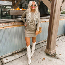 Load image into Gallery viewer, Athena Long Sleeve Bodycon Mini Dress
