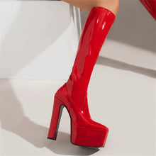 Load image into Gallery viewer, Selena Knee-High Platform High Heel Boots
