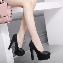 Load image into Gallery viewer, Rebecca Platform High Heel Pumps
