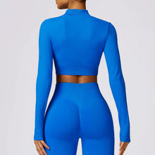 Load image into Gallery viewer, Parisa Yoga Crop Jacket
