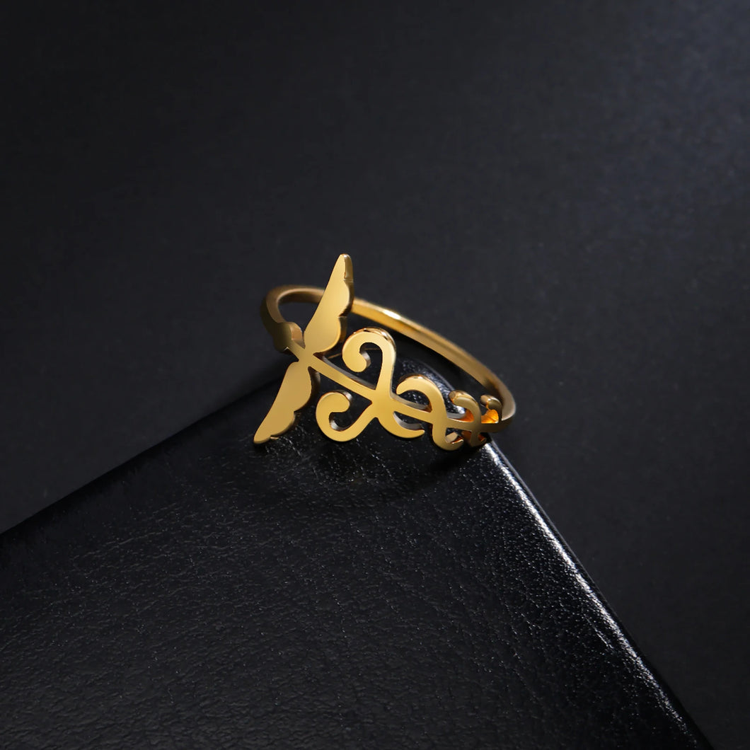 Josalind Caduceus Ring