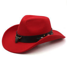 Load image into Gallery viewer, Maia Bull Wool Western Hat
