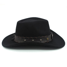 Load image into Gallery viewer, Laurel Bull Wool Western Hat
