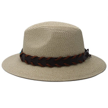 Load image into Gallery viewer, Wanda Straw Panama Hat
