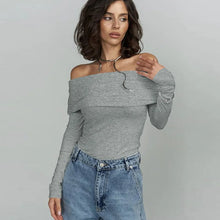 Load image into Gallery viewer, Mia Off Shoulder Long Sleeve Top
