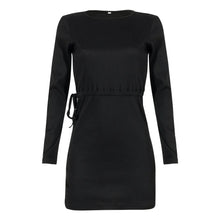 Load image into Gallery viewer, Athena Long Sleeve Bodycon Mini Dress
