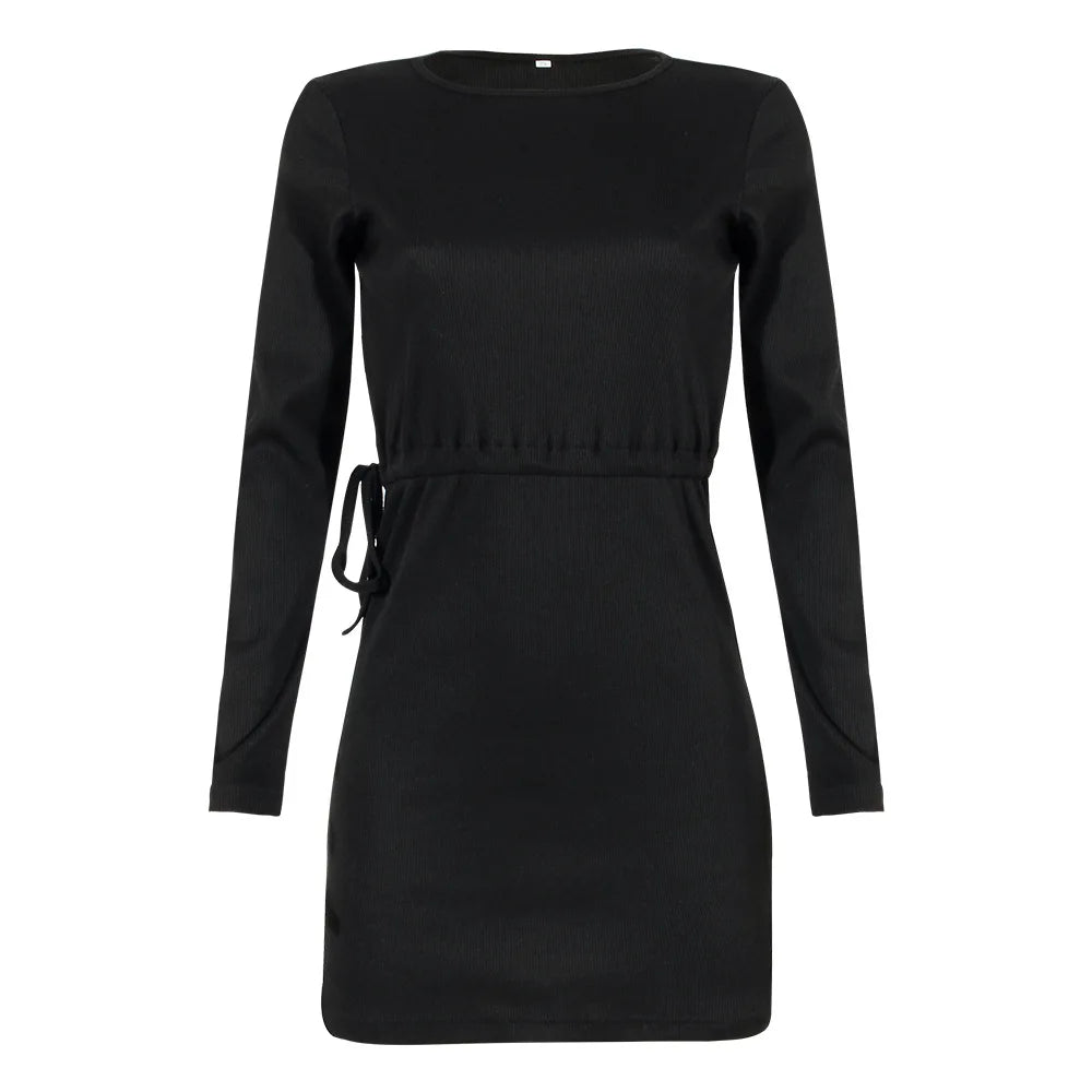 Athena Long Sleeve Bodycon Mini Dress