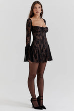 Load image into Gallery viewer, Andi Lace Long Sleeve Mini Dress
