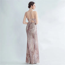 Load image into Gallery viewer, Sofia Kaitlyn Slit Maxi Dress
