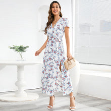 Load image into Gallery viewer, Dorothy Jane Floral Slit Maxi Dress
