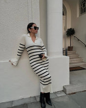 Load image into Gallery viewer, Lyra Piper Long Sleeve Knit Maxi Dress
