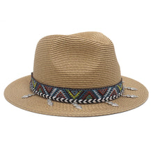 Load image into Gallery viewer, Valarie Straw Panama Hat
