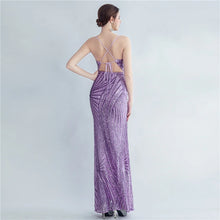 Load image into Gallery viewer, Sofia Kaitlyn Slit Maxi Dress
