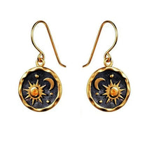 Load image into Gallery viewer, Doralice Sun Moon Earrings
