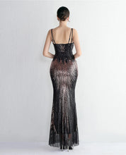 Load image into Gallery viewer, Lystra Sequin Mermaid Maxi Dress
