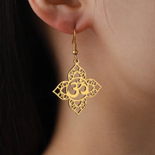 Load image into Gallery viewer, Kalay Lotus Flower Earrings
