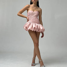 Load image into Gallery viewer, Zareen Strapless Mini Dress
