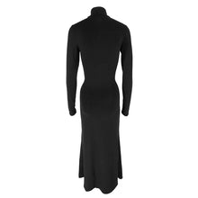 Load image into Gallery viewer, Ivey Turtleneck Long Sleeve Maxi Dress
