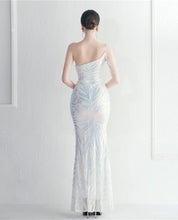 Load image into Gallery viewer, Chelsea Evee Sequin Mermaid Maxi Dress
