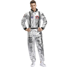 Load image into Gallery viewer, Spacey Astronaut Couples Halloween Jumpsuit Costume
