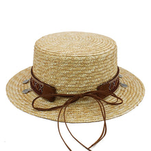 Load image into Gallery viewer, Eliana Straw Boater Hat
