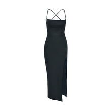 Load image into Gallery viewer, Krisalyn Slit Midi Dress
