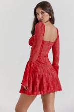 Load image into Gallery viewer, Andi Lace Long Sleeve Mini Dress
