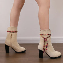 Load image into Gallery viewer, Magnolia High Heel Ankle Boots
