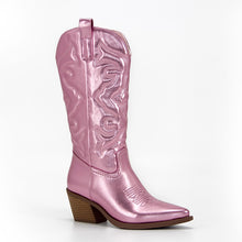 Load image into Gallery viewer, Jaylani Metallic Western Boots
