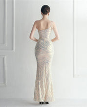 Load image into Gallery viewer, Chelsea Evee Sequin Mermaid Maxi Dress
