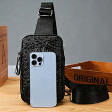 Load image into Gallery viewer, Marcos Croc Leather Bag
