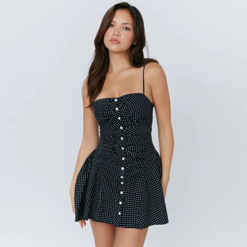 Beatriz Polka Dot Mini Dress