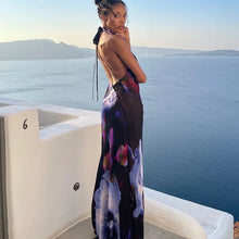 Load image into Gallery viewer, Julia Halter Neck Maxi Dress
