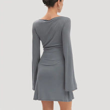 Load image into Gallery viewer, Makani Knit Long Sleeve Mini Dress
