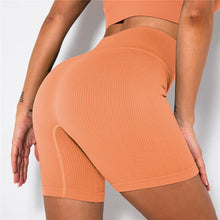 Load image into Gallery viewer, Lauren Ribbed Seamless High Waist Biker Shorts
