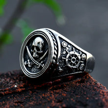 Load image into Gallery viewer, The Pirate Skull Ring
