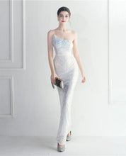 Load image into Gallery viewer, Chelsea Evee Sequin Mermaid Maxi Dress
