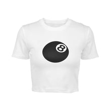 Load image into Gallery viewer, Eight Ball Magic Crop T-Shirt
