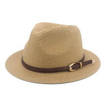 Load image into Gallery viewer, Talia Straw Panama Hat
